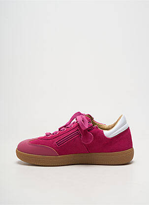 Baskets bout rond bout rond rose ACEBOS fille