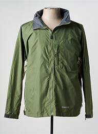 Coupe-vent manches longues a capuche vert CBK homme