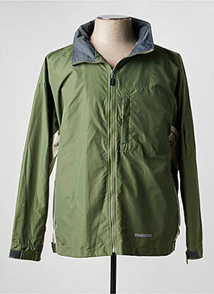 Coupe-vent manches longues a capuche vert CBK homme