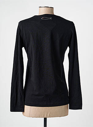 T-shirt manches longues manches longues noir ARMOR LUX femme