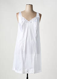 Jupon /fond de robe tissage satiné blanc ANNE DARCEY femme