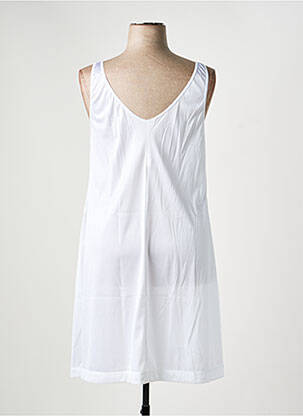 Jupon /fond de robe tissage satiné blanc ANNE DARCEY femme