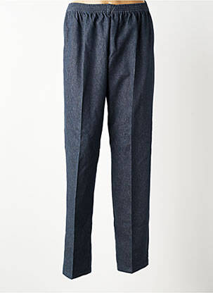 Pantalon droit stretch taille normale bleu PIERRE D'ARLANC homme