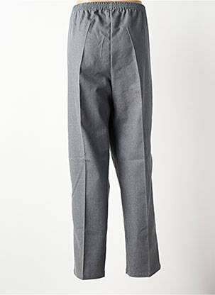Pantalon droit stretch taille normale gris PIERRE D'ARLANC homme
