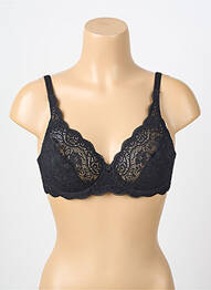 Soutien-gorge effet matière satinée haut soutien-gorge emboitant noir TRIUMPH femme