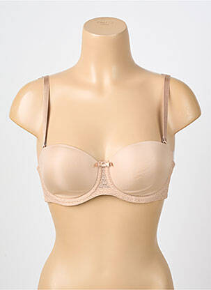 Soutien-gorge avec armature haut bandeau beige TRIUMPH femme