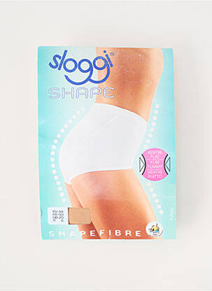 Culotte haute stretch beige SLOGGI femme