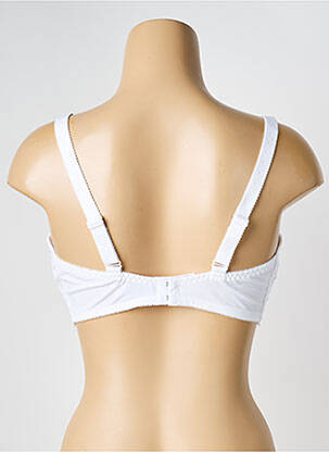 Soutien-gorge tissage dentelle haut soutien-gorge emboitant blanc TRIUMPH femme