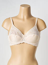 Soutien-gorge effet matière satinée haut soutien-gorge emboitant rose TRIUMPH femme