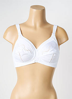 Soutien-gorge effet matière satinée haut soutien-gorge emboitant blanc TRIUMPH femme