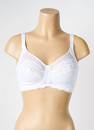 Soutien-gorge effet matière satinée haut soutien-gorge emboitant blanc TRIUMPH femme