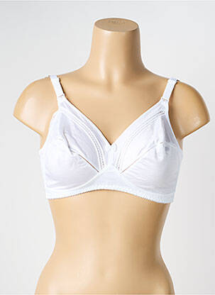 Soutien-gorge effet matière satinée haut soutien-gorge emboitant blanc TRIUMPH femme