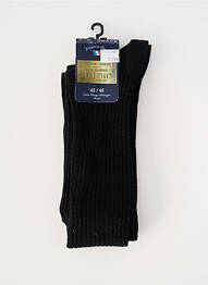 Chaussettes stretch noir PERRIN homme