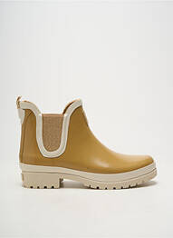 Bottines/boots matière lisse talon plat jusqu'à 3cm marron ARMISTICE femme