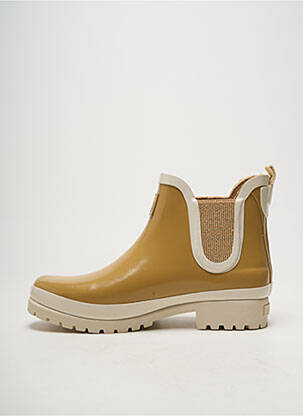 Bottines/boots matière lisse talon plat jusqu'à 3cm marron ARMISTICE femme