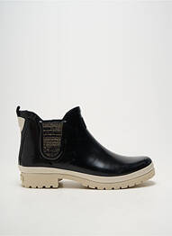 Bottines/boots matière lisse talon plat jusqu'à 3cm noir ARMISTICE femme