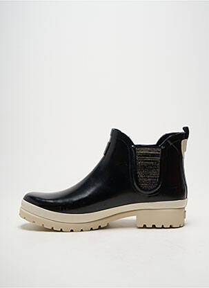 Bottines/boots matière lisse talon plat jusqu'à 3cm noir ARMISTICE femme