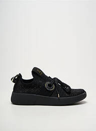 Baskets bout rond talon plat jusqu'à 3cm noir ARMISTICE femme