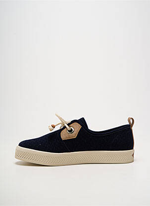 Slip ons fermeture lacets talon plat jusqu'à 3cm bleu ARMISTICE femme