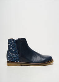 Bottines/boots bout rond bout rond bleu ACEBOS fille