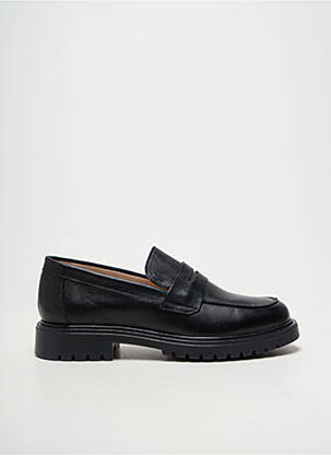 Mocassins matière lisse talon plat jusqu'à 3cm noir ACEBOS femme