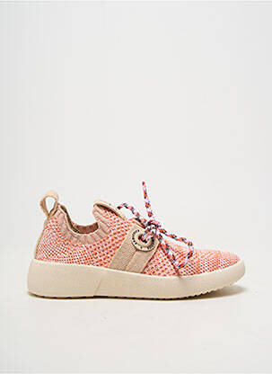 Slip ons bout rond bout rond orange ARMISTICE fille