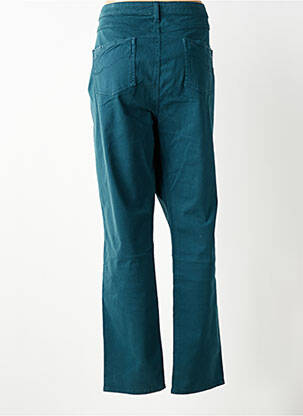 Pantalon droit stretch taille normale vert GUY DUBOUIS femme