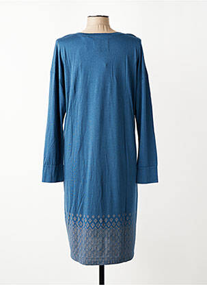 Chemise de nuit col v bleu TRIUMPH femme