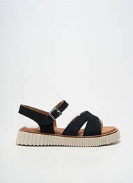 Sandales/nu pieds fermeture boucle(s) talon plat jusqu'à 3cm noir OH!! ISABELLA femme