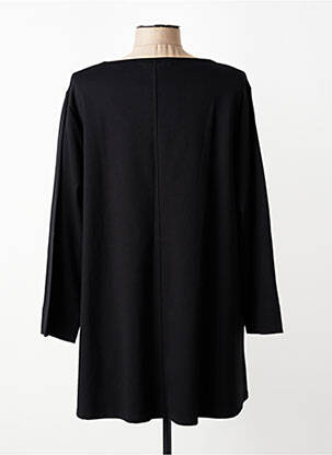 Tunique manches longues col rond noir G!OZE femme