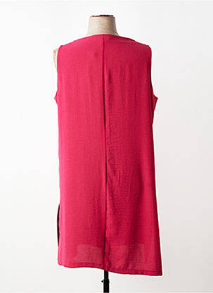 Veste casual coupe droite rose AN II VITO femme
