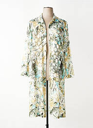 Veste casual coupe droite vert AN II VITO femme