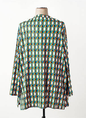 Gilet manches longues manches 3/4 bleu AN II VITO femme