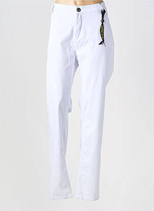 Jeans coupe slim taille normale taille normale blanc VETO femme
