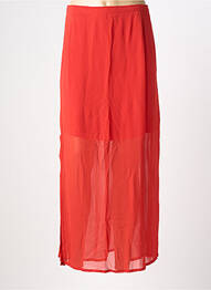 Jupe longue doublure rouge AGATHE & LOUISE femme