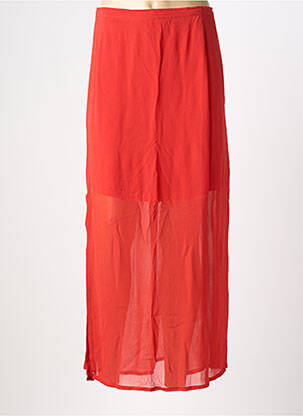 Jupe longue doublure rouge AGATHE & LOUISE femme