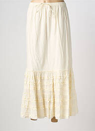 Jupe longue doublure beige RHUM RAISIN femme