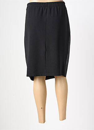 Jupe mi-longue coupe droite noir AN II VITO femme