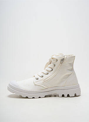 Bottines/boots bout rond bout rond blanc PALLADIUM enfant