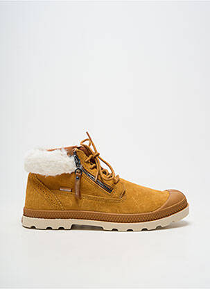 Bottines/boots talon bas talon plat jusqu'à 3cm jaune PALLADIUM femme