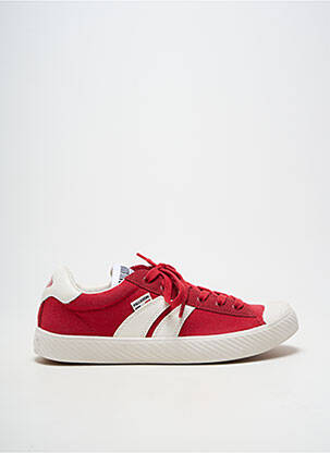 Baskets bout rond bout rond rouge PALLADIUM unisexe