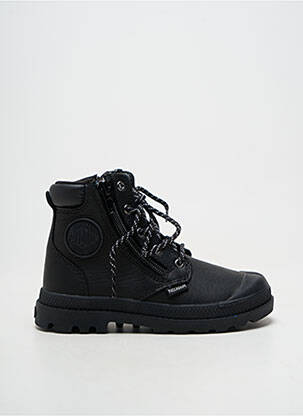 Bottines/boots talon bas talon bas noir PALLADIUM enfant