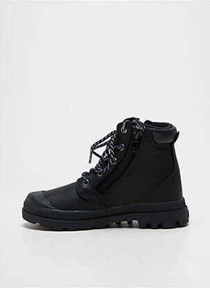 Bottines/boots talon bas talon bas noir PALLADIUM enfant