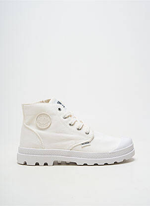 Bottines/boots bout rond bout rond blanc PALLADIUM garçon