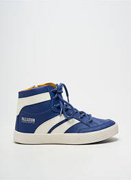 Baskets bout rond bout rond bleu PALLADIUM garçon