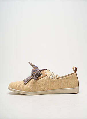 Derbies bout rond talon plat jusqu'à 3cm beige ARMISTICE femme
