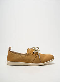 Slip ons bout rond talon plat jusqu'à 3cm marron ARMISTICE femme