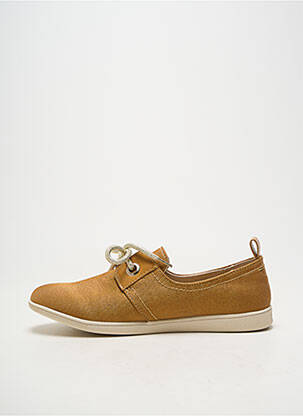 Slip ons fermeture lacets talon plat jusqu'à 3cm marron ARMISTICE femme