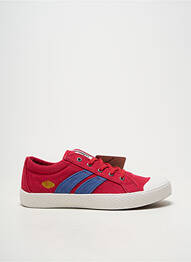 Baskets bout rond bout rond rouge PALLADIUM garçon