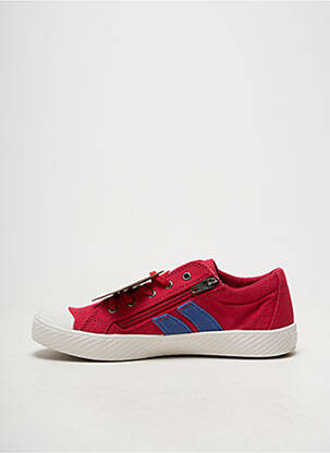 Baskets bout rond bout rond rouge PALLADIUM garçon